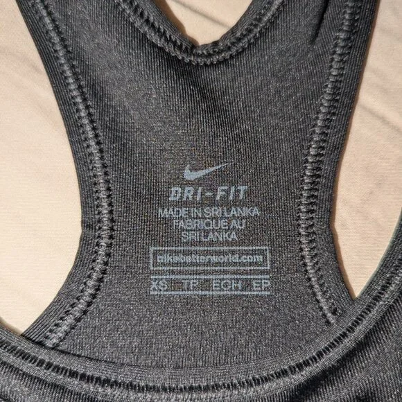 Black Nike Sports Bra - Picture 3 of 3